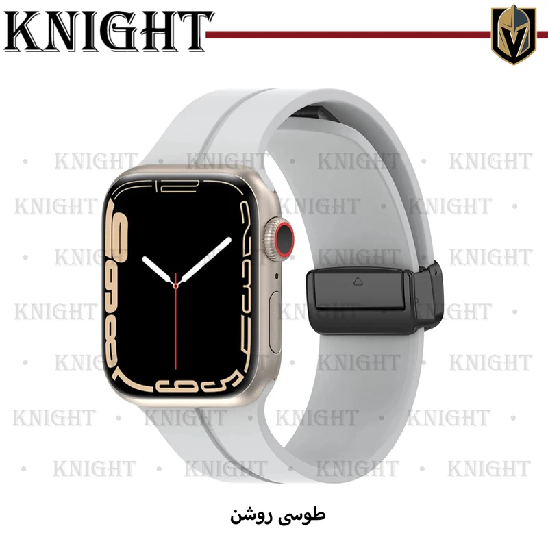 بند نایت مدل Magnetic-KT مناسب برای اپل واچ Series 8 45mm / Series 7 45mm / Series 9 45mm