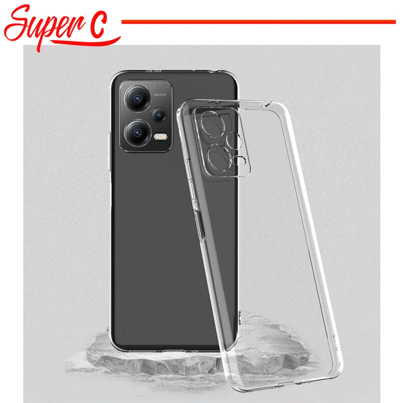 کاور سوپرسی مدل Clear مناسب برای گوشی موبایل شیائومی Poco X5 5G / Redmi Note 12 5G