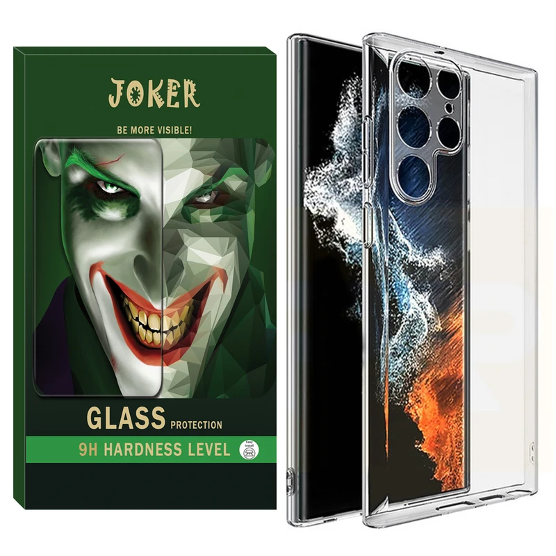 کاور جوکر مدل Clear مناسب برای گوشی موبایل سامسونگ Galaxy S22 Ultra