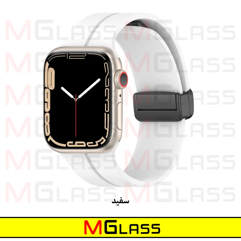بند ام‌گلس مدل Magnetic-MG مناسب برای اپل واچ Ultra 49mm / Ultra 2 49mm