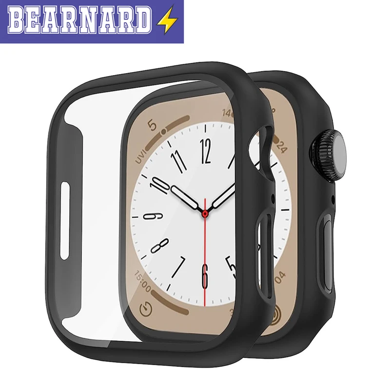 کاور برنارد مدل BR-360 مناسب برای اپل واچ Series 8 Aluminum 45mm / Series 7 Aluminum 45mm به همراه محافظ صفحه نمایش
