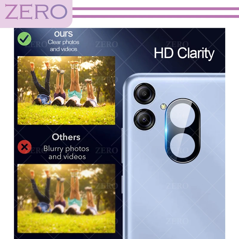 محافظ لنز دوربین زیرو مدل 3D-ZR مناسب برای گوشی موبایل سامسونگ Galaxy A04 / A04e / F04 / M04