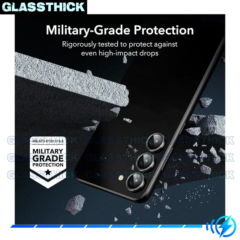 محافظ لنز دوربین رینگی گلستیک مدل Ring-Metal-GL مناسب برای گوشی موبایل سامسونگ Galaxy S23 Fe