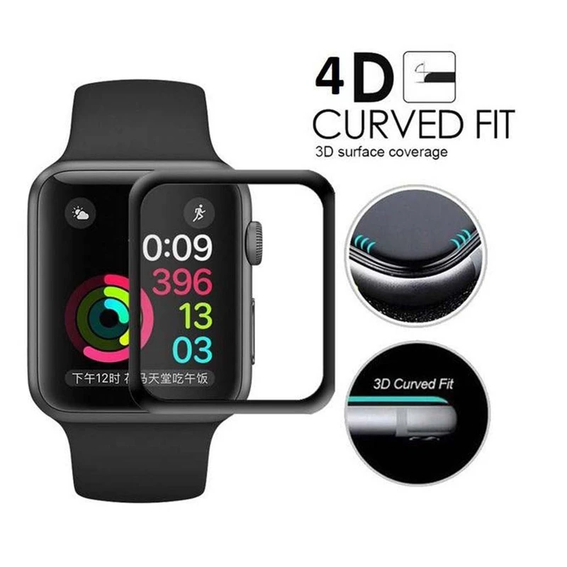 محافظ صفحه نمایش مدل AW44TG01pr مناسب برای اپل واچ 44 میلی متری