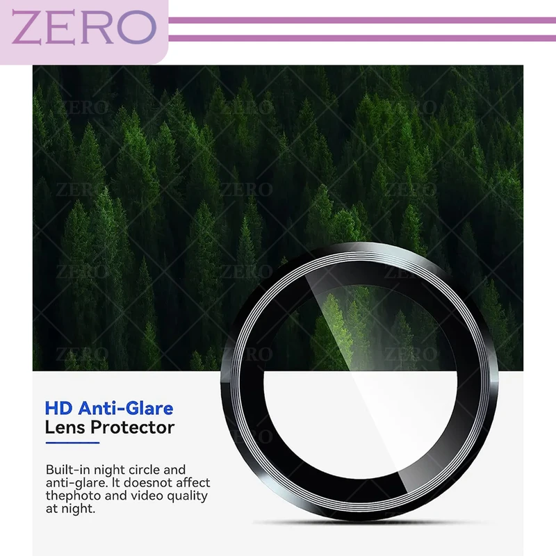 محافظ لنز دوربین رینگی زیرو مدل Ring-Metal-ZR مناسب برای گوشی موبایل سامسونگ Galaxy S23 Fe