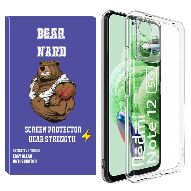 کاور برنارد مدل Clear مناسب برای گوشی موبایل شیائومی Poco X5 5G / Redmi Note 12 5G