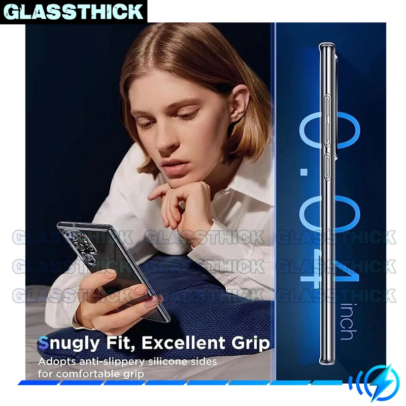 کاور گلستیک مدل GL-Magsafe-Clear مناسب برای گوشی موبایل سامسونگ Galaxy S24 Ultra