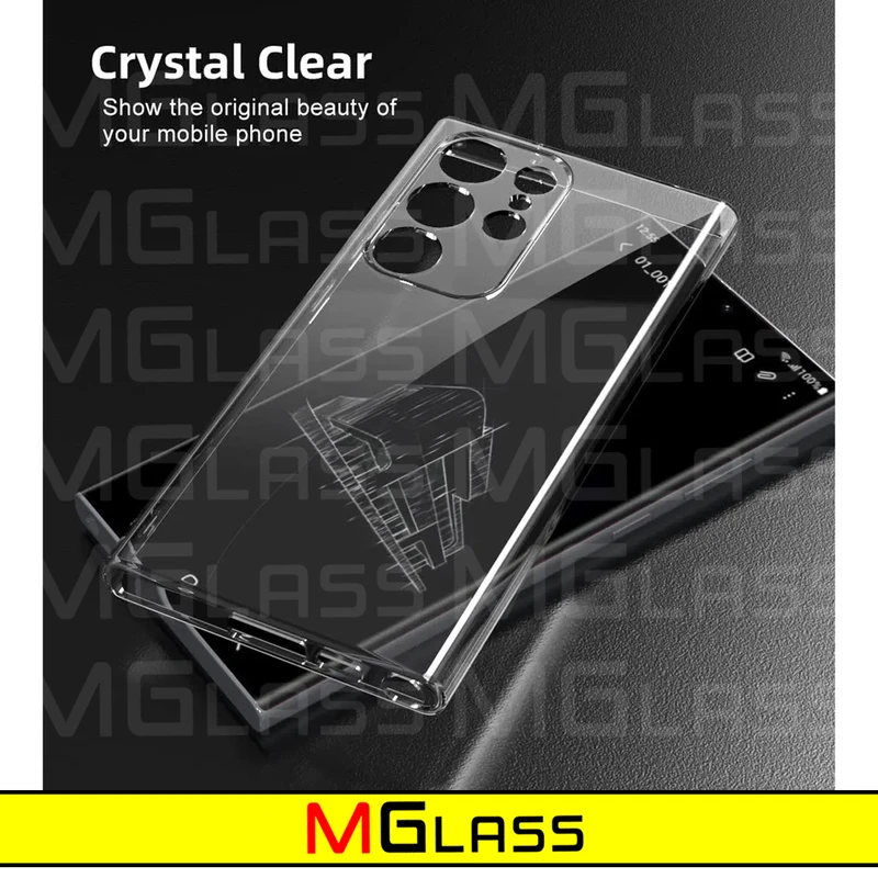 کاور ام‌گلس مدل Clear-MG مناسب برای گوشی موبایل سامسونگ Galaxy S24 Ultra 5G