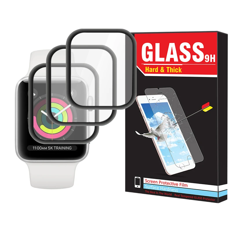 محافظ صفحه نمایش نانو هارد اند تیک مدل NHT مناسب برای ساعت هوشمند اپل Watch 42mm بسته سه عددی