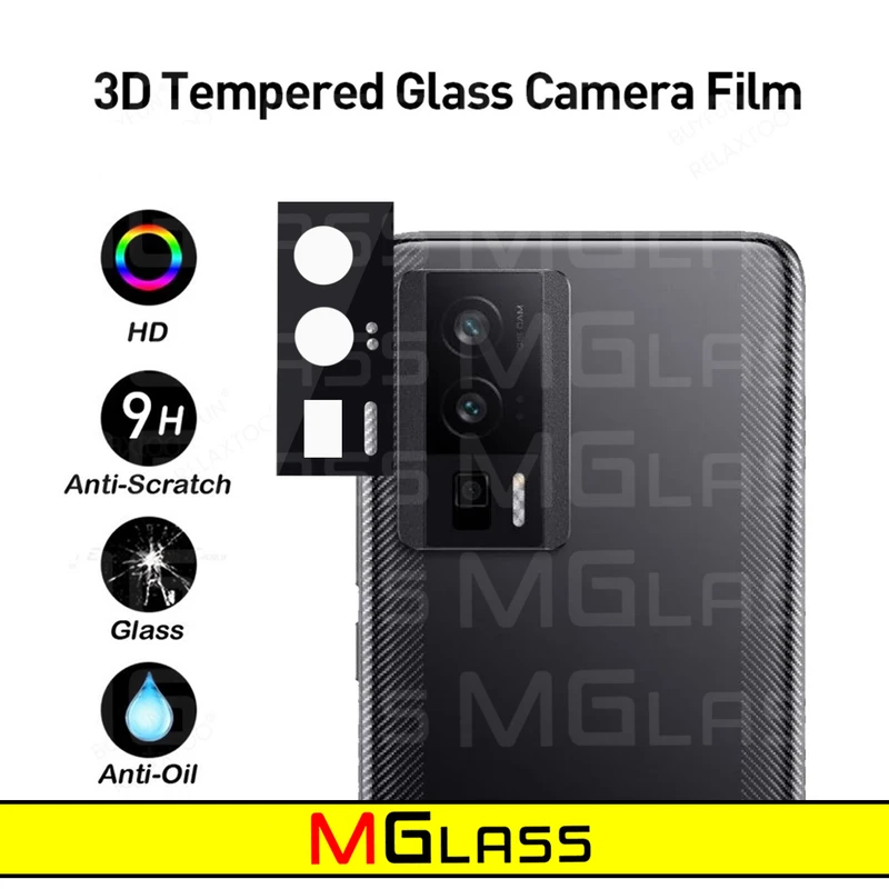 محافظ لنز دوربین ام‌گلس مدل 3D-MG مناسب برای گوشی موبایل شیائومی Poco F5 Pro