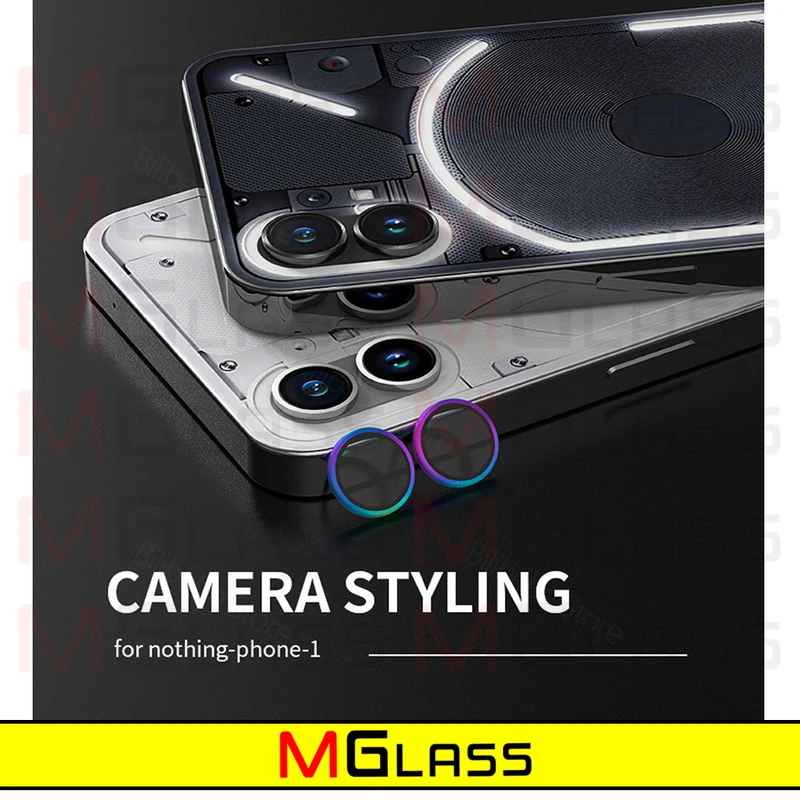 محافظ لنز دوربین رینگی ام‌گلس مدل Ring-Metal-MG مناسب برای گوشی موبایل ناتینگ Phone 1