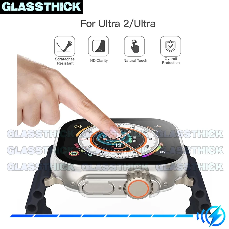 کاور گلستیک مدل GUARD-GL مناسب برای اپل واچ Ultra / Ultra 2 49mm