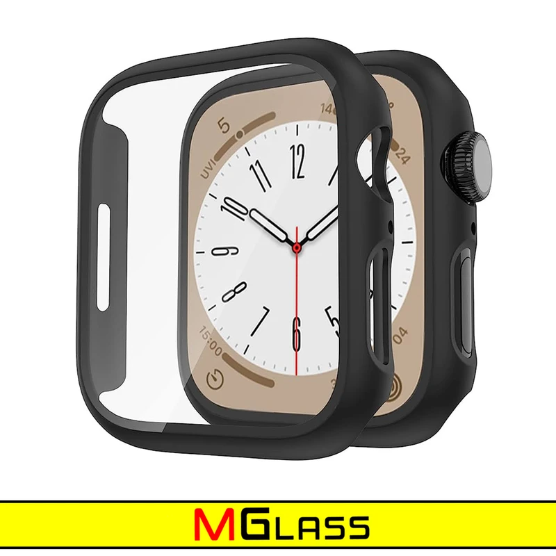 کاور ام‌گلس مدل MG-360 مناسب برای اپل واچ Series SE 2022 Aluminum Case 40mm / SE 2021 Aluminum Case 40mm / Series 5 40mm / Series 6 40mm / Series 4 40mm به همراه محافظ صفحه نمایش