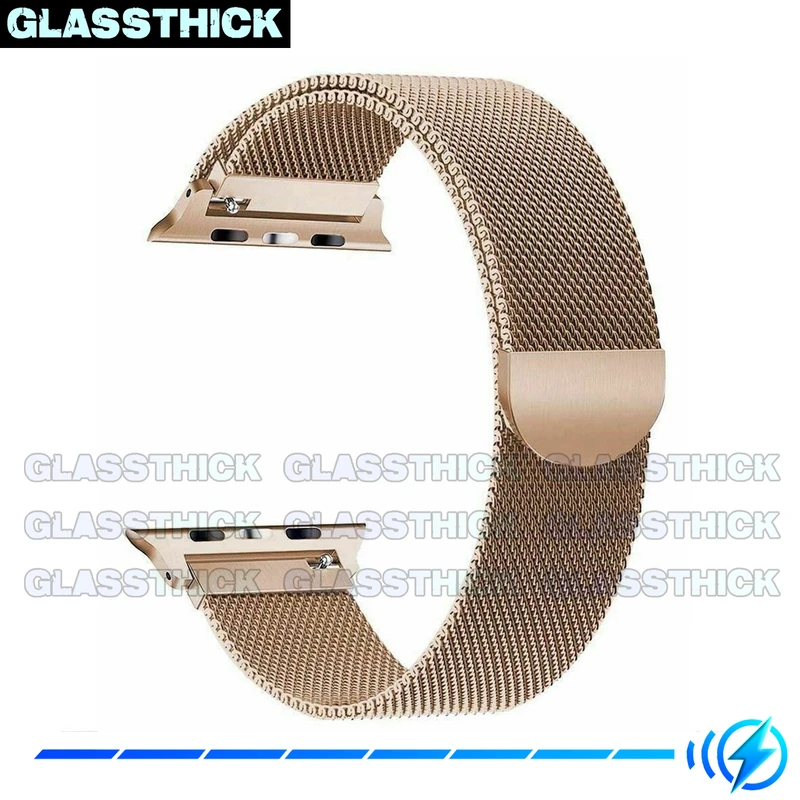بند گلستیک مدل Milanese-GL مناسب برای ساعت هوشمند الترا T1000 Ultra 49mm