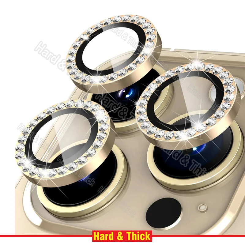 محافظ لنز دوربین هارد اند تیک مدل Diamond Ring مناسب برای گوشی موبایل اپل Iphone 12 Pro Max