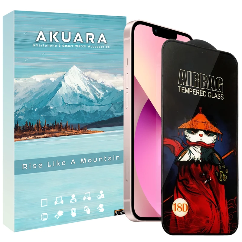 محافظ صفحه نمایش آکوآرا مدل Airbag AKU ab1 مناسب برای گوشی موبایل اپل iPhone 13 / 14