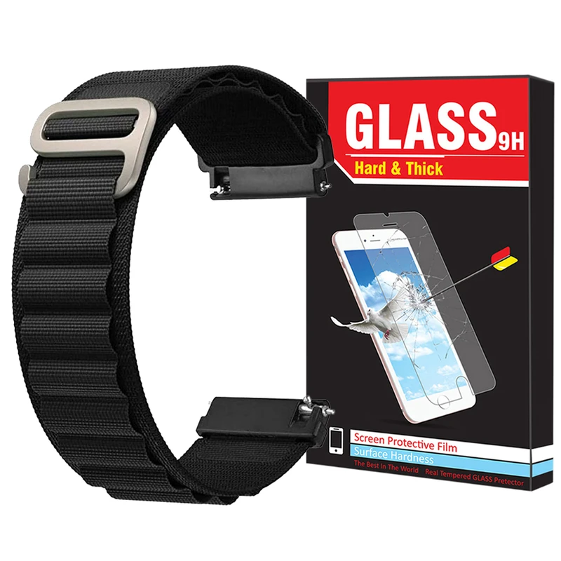 بند هارد اند تیک مدل Loop Alpine مناسب برای ساعت هوشمند سامسونگ Galaxy Watch Active 1 / Active 2 40mm / Active 2 44mm / Watch 3 41mm / Galaxy Watch 4 40mm / watch 4 42mm / watch 4 44mm / watc