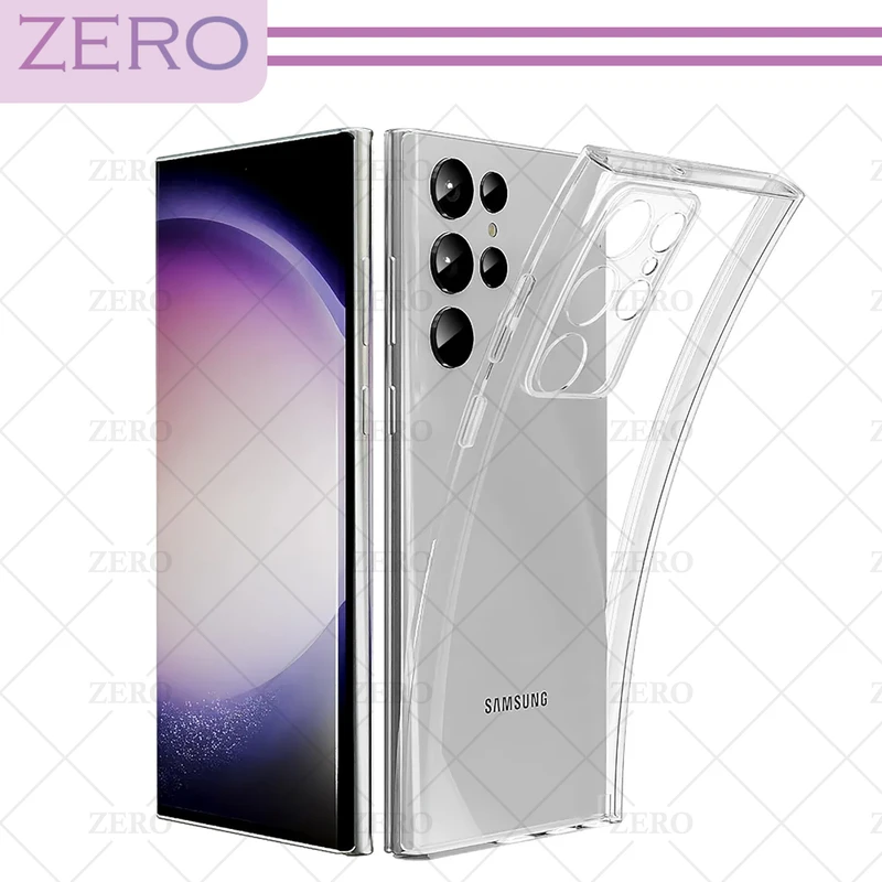 کاور زیرو مدل Clear-ZR مناسب برای گوشی موبایل سامسونگ Galaxy S24 Ultra 5G