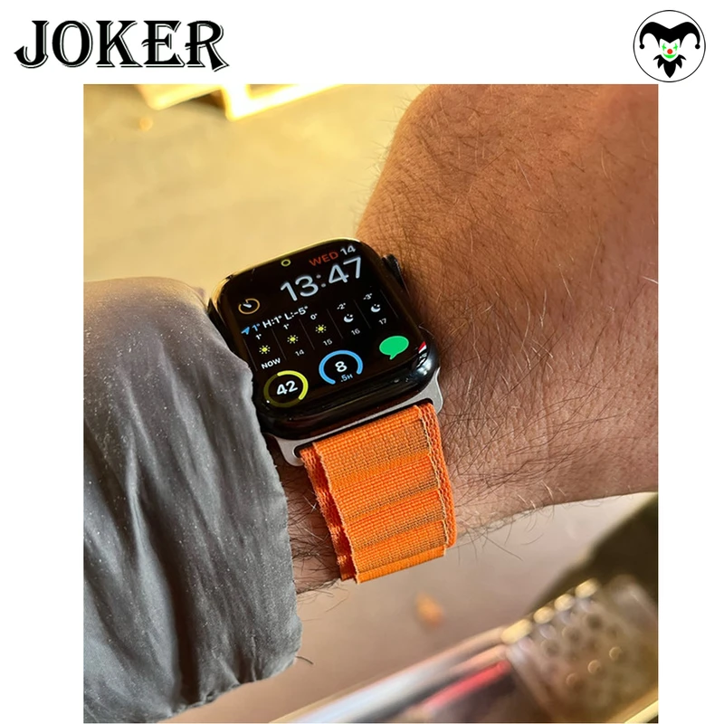 بند جوکر مدل Loop Alpine مناسب برای اپل واچ Series 3 Aluminum 38mm