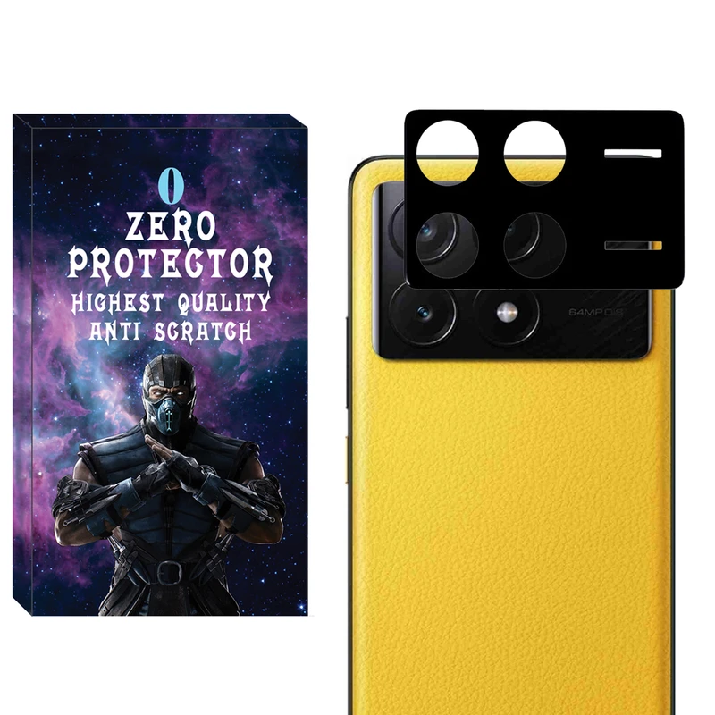 محافظ لنز دوربین زیرو مدل 3D-ZR مناسب برای گوشی موبایل شیائومی Poco X6 Pro