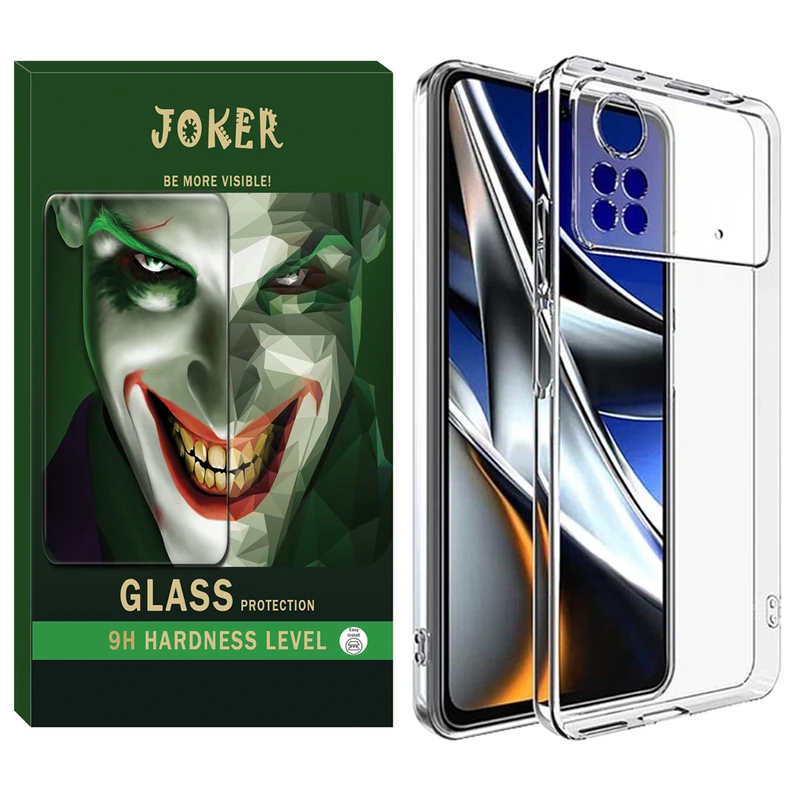 کاور جوکر مدل Clear مناسب برای گوشی موبایل شیائومی Poco X4 pro 5G