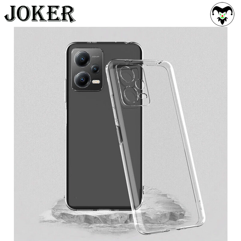 کاور جوکر مدل Clear مناسب برای گوشی موبایل شیائومی Poco X5 5G / Redmi Note 12 5G