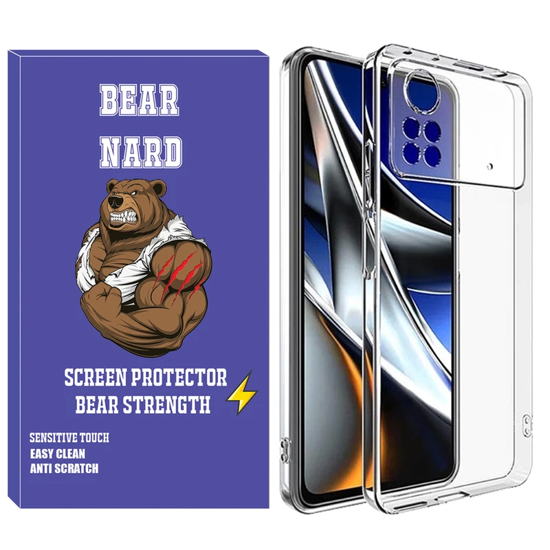 کاور برنارد مدل Clear مناسب برای گوشی موبایل شیائومی Poco X4 pro 5G