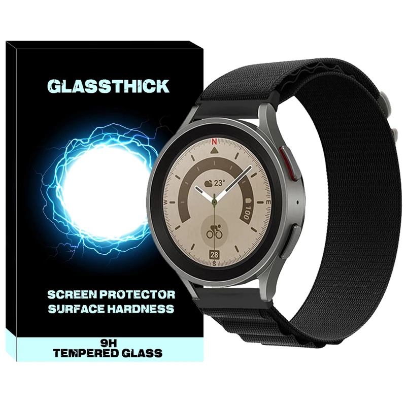 بند گلستیک مدل Alpine مناسب برای ساعت هوشمند سامسونگ Galaxy Watch 5 pro 45mm