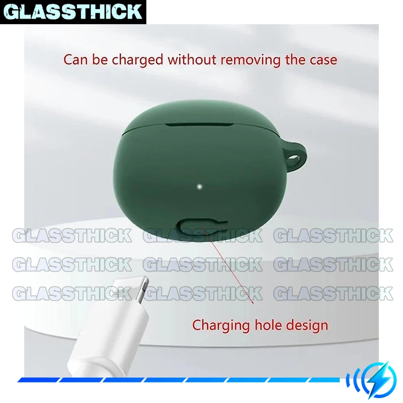 کاور گلستیک مدل Silicon-GL مناسب برای کیس هدفون بی سیم کیو سی وای T20