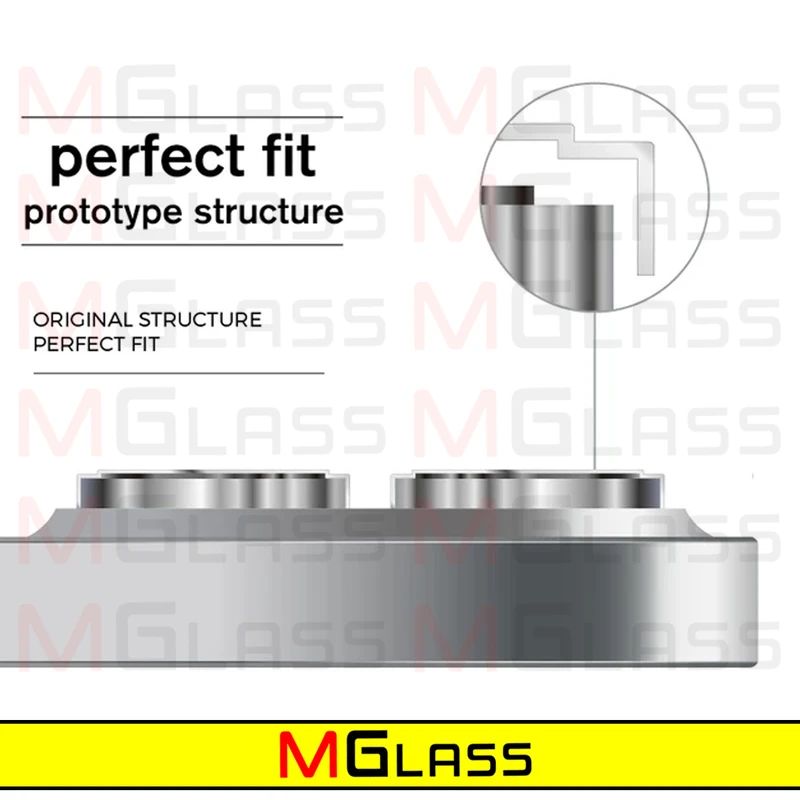 محافظ لنز دوربین ام‌گلس مدل Ring-Metal-MG مناسب برای گوشی موبایل شیائومی Poco X6