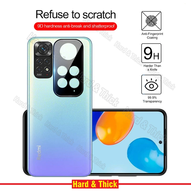 محافظ لنز دوربین هارد اند تیک مدل 3D-HT مناسب برای گوشی موبایل شیائومی Redmi Note 11 4G