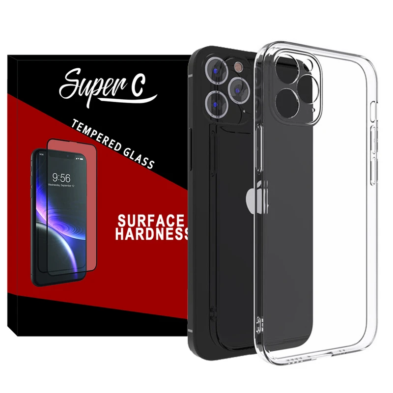 کاور سوپرسی مدل Clear مناسب برای گوشی موبایل اپل iPhone 13 Pro