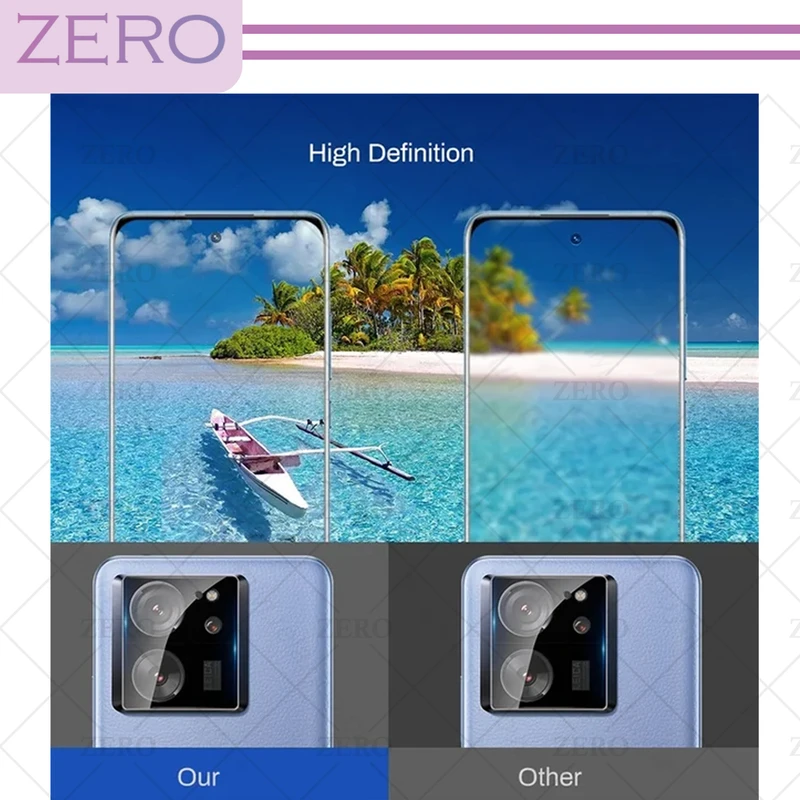 محافظ لنز دوربین زیرو مدل 3D-ZR مناسب برای گوشی موبایل شیائومی 13T