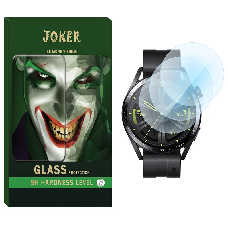 محافظ صفحه نمایش نانو جوکر مدل NJK مناسب برای ساعت هوشمند هوآوی Watch GT 3 46mm بسته سه عددی