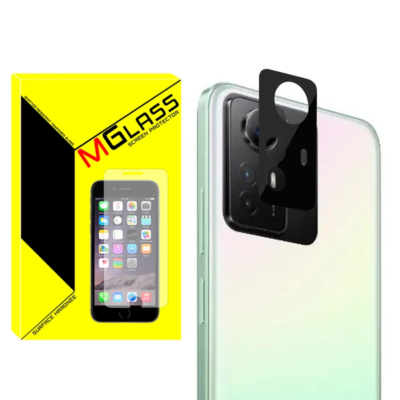 محافظ لنز دوربین ام‌گلس مدل 3D-MG مناسب برای گوشی موبایل شیائومی Redmi Note 12S