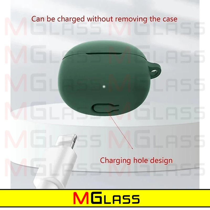 کاور ام‌گلس مدل Silicon-MG مناسب برای کیس هدفون بی سیم کیو سی وای T20