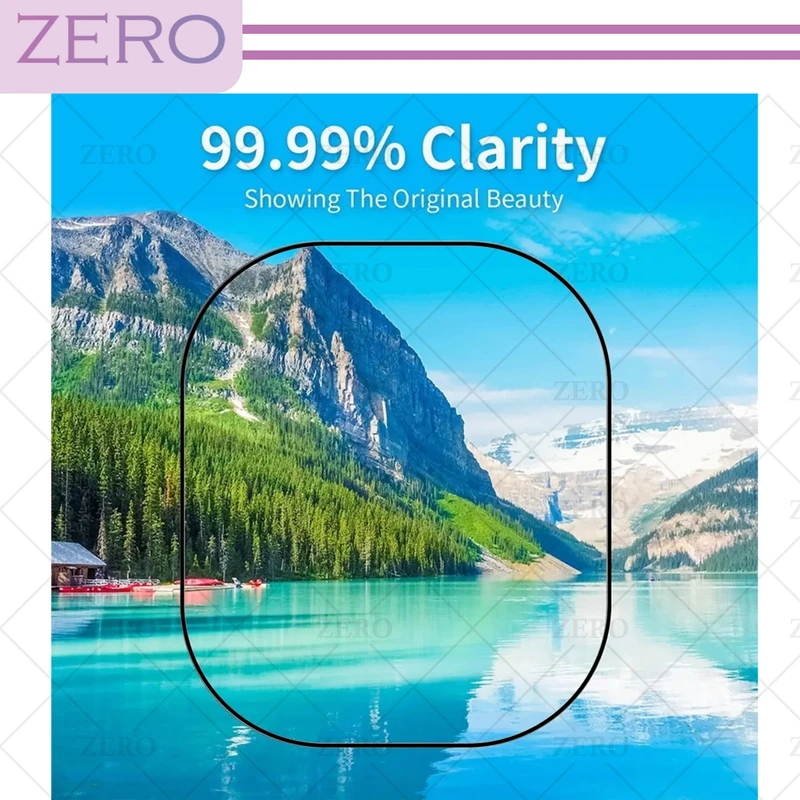 محافظ صفحه نمایش شیشه‌ای زیرو مدل SH-FULL-ZR مناسب برای اپل واچ Ultra 49mm / Ultra 2 49mm بسته سه عددی