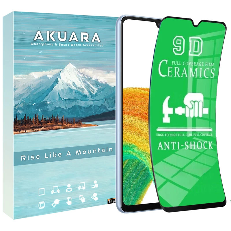 محافظ صفحه نمایش سرامیکی آکوآرا مدل CR1 AKU مناسب برای گوشی موبایل سامسونگ Galaxy A32 4G / M32