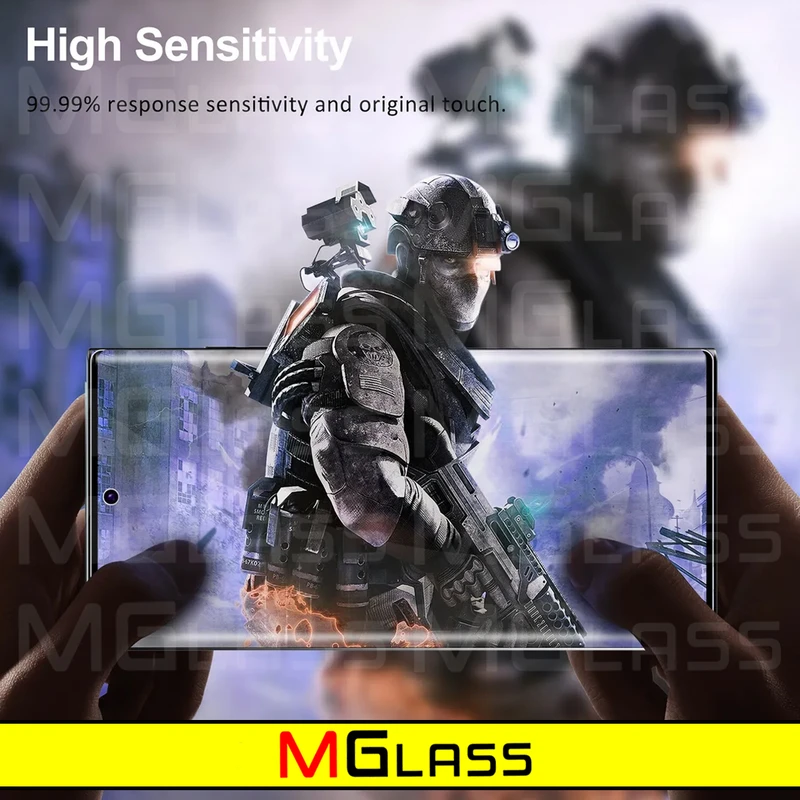 کاور ام‌گلس مدل Clear-PR-MG مناسب برای گوشی موبایل سامسونگ Galaxy S24 Ultra 5G به همراه محافظ صفحه نمایش گوشی