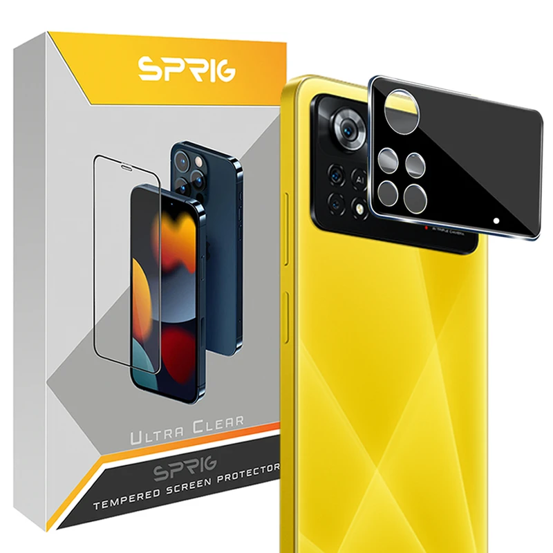 محافظ لنز دوربین اسپریگ مدل 3D-SP مناسب برای گوشی موبایل شیائومی Poco X4 pro 5G