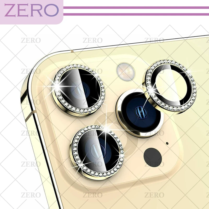 محافظ لنز دوربین زیرو مدل Diamond Ring مناسب برای گوشی موبایل اپل Iphone 12 Pro Max