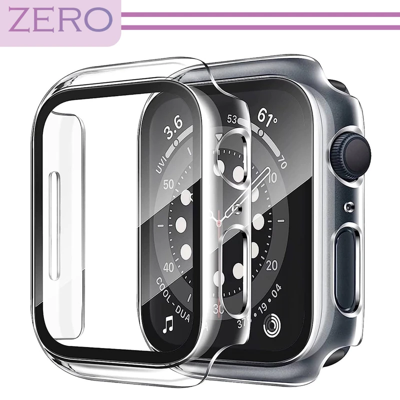کاور زیرو مدل ZR-360 مناسب برای اپل واچ Series 8 Aluminum 41mm / Series 7 Aluminum 41mm به همراه محافظ صفحه نمایش