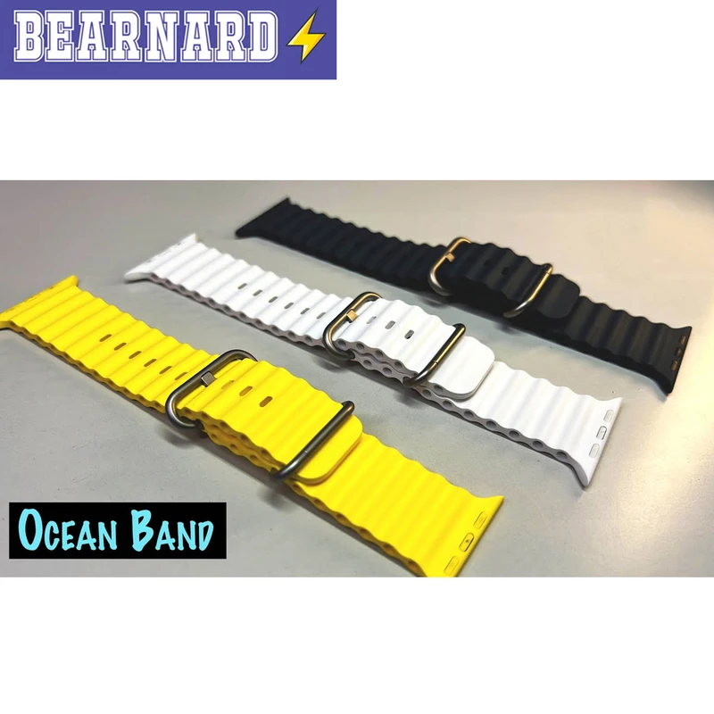 بند برنارد مدل Ocean مناسب برای اپل واچ Series 8 Aluminum 41 میلی متری