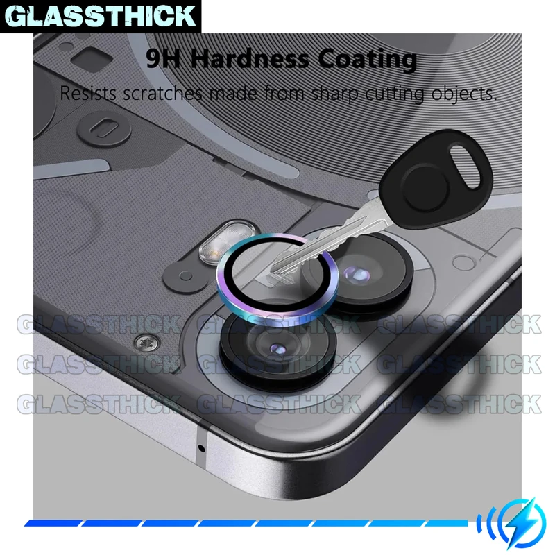 محافظ لنز دوربین رینگی گلستیک مدل Ring-Metal-GL مناسب برای گوشی موبایل ناتینگ Phone 1