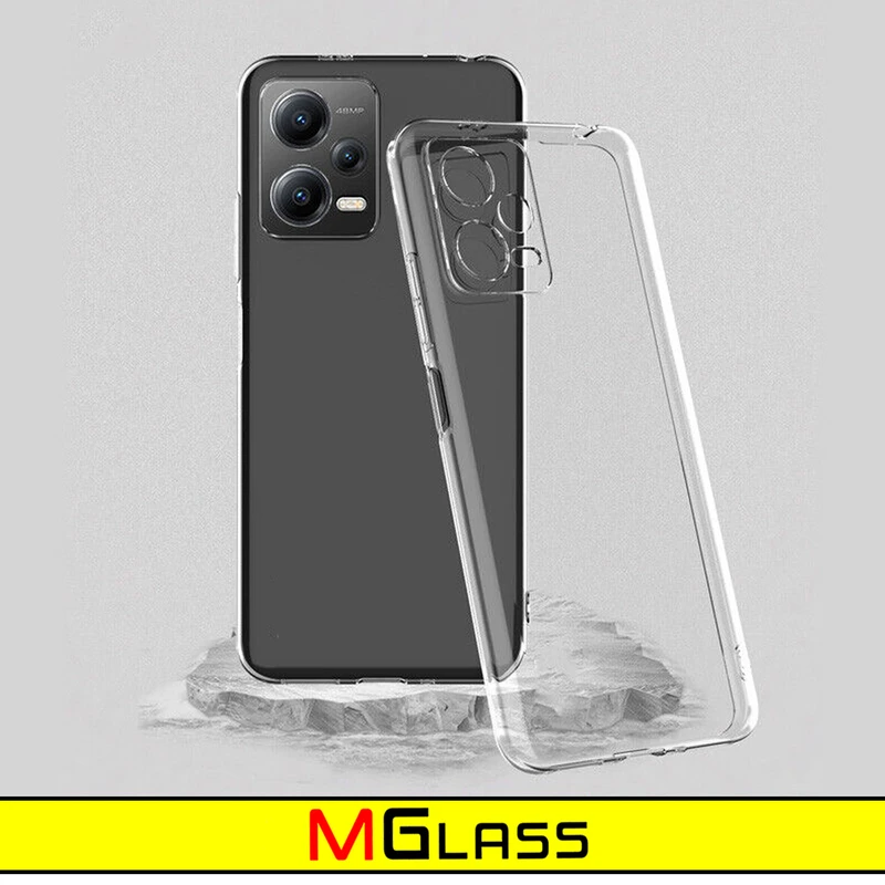 کاور ام‌گلس مدل Clear مناسب برای گوشی موبایل شیائومی Poco X5 5G / Redmi Note 12 5G