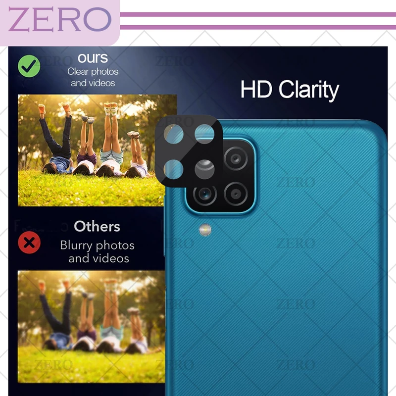 محافظ لنز دوربین زیرو مدل 3D-ZR مناسب برای گوشی موبایل سامسونگ Galaxy A12