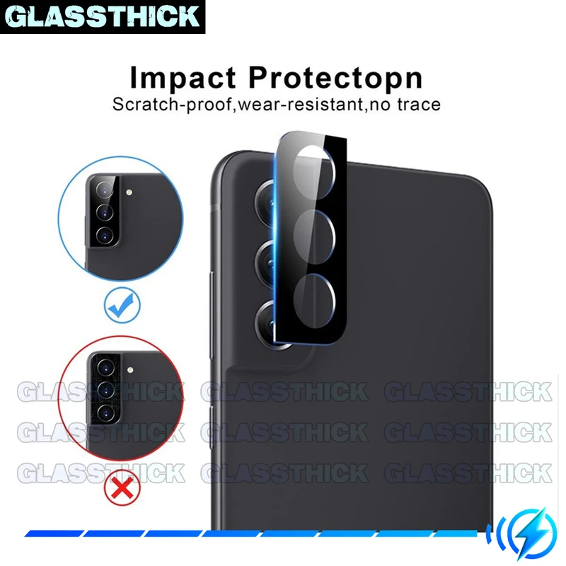 محافظ لنز دوربین گلستیک مدل 3D-GL مناسب برای گوشی موبایل سامسونگ Galaxy S21 FE 5G