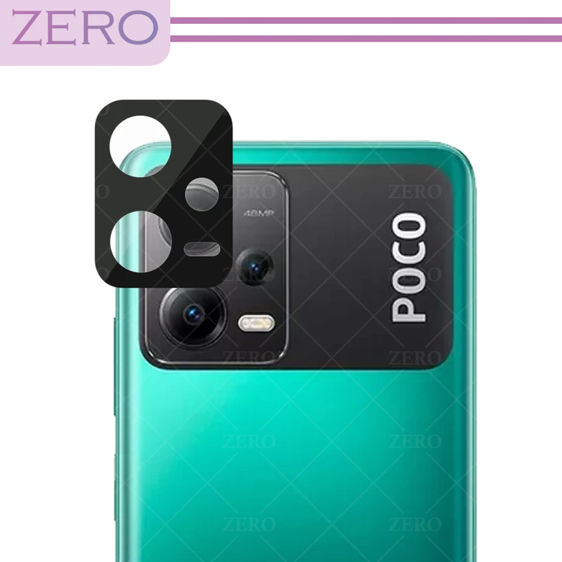 محافظ لنز دوربین زیرو مدل 3D-ZR مناسب برای گوشی موبایل شیائومی Poco X5 5G