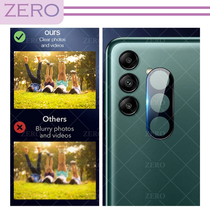 محافظ لنز دوربین زیرو مدل 3D-ZR مناسب برای گوشی موبایل سامسونگ Galaxy A04s 4G / A13 5G / M13 4G