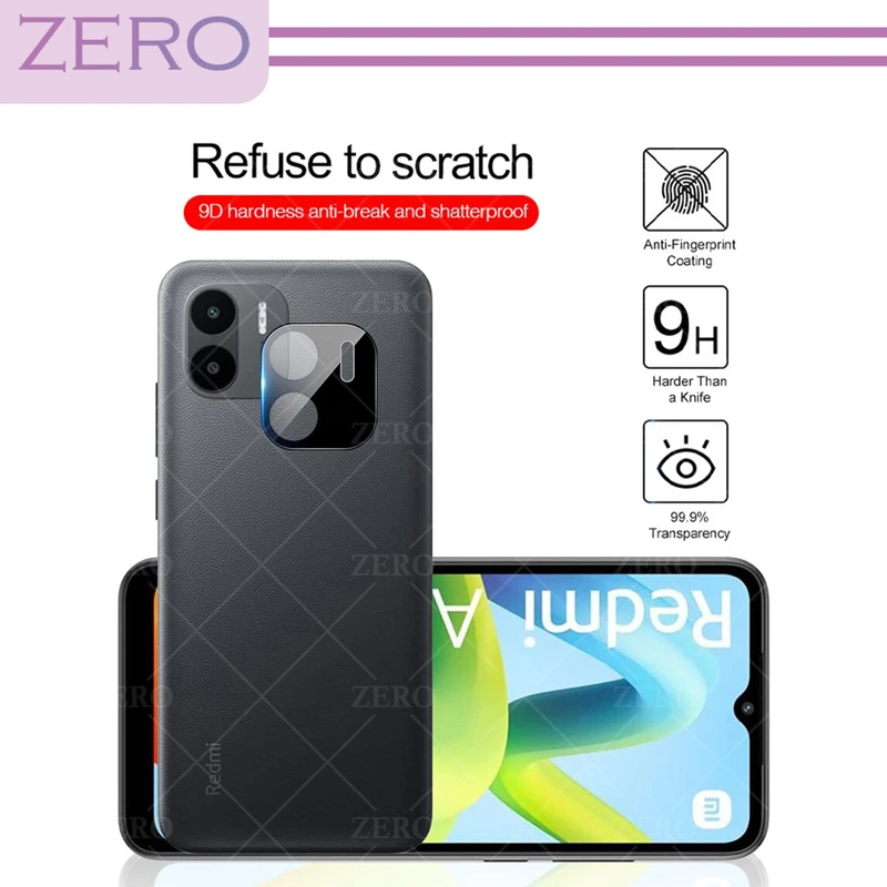 محافظ لنز دوربین زیرو مدل 3D-ZR مناسب برای گوشی موبایل شیائومی Redmi A2 Plus / A2